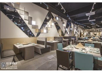 杭州下城區中餐廳設計裝修公司，工裝設計裝修就選浙江國富裝飾