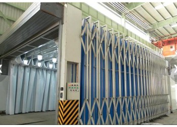 移動伸縮噴漆房20米x10米x4.5米設(shè)計方案及報價