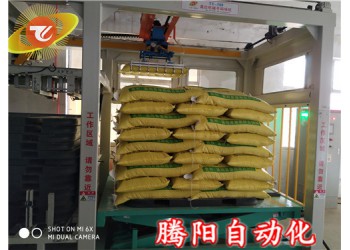全自動碼垛機提升工作速度加強生產(chǎn)