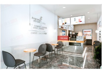 合肥奶茶店裝修案例，清新的設(shè)計(jì)更符合年輕人審美