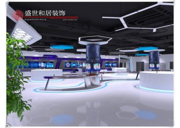 合肥企業(yè)展廳設(shè)計裝修，要符合企業(yè)形象，合理利用空間