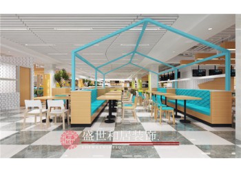 合肥單位食堂裝修設(shè)計，改善用餐環(huán)境，提升員工幸福感