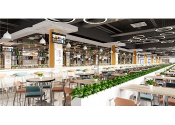 合肥高校食堂裝修，食堂設(shè)計要了解這幾點事項