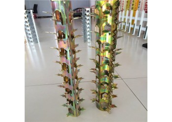 供應居民小區煤氣管道防盜刺，管道防爬刺 廠家制作