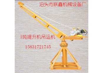 建筑小吊機(jī)高空樓房吊運(yùn)石磚提升機(jī)小型吊運(yùn)機(jī)多功能快速小型吊機(jī)