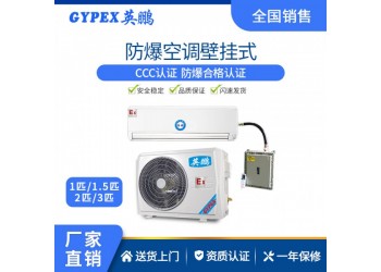 英鵬防爆空調(diào)壁掛式化工廠車間實(shí)驗(yàn)室倉(cāng)庫(kù)1-3匹掛機(jī)