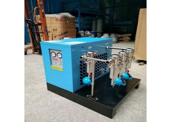 冷干機蒸發器板翅式20匹散熱器鋁材預冷分離蒸發器可訂做