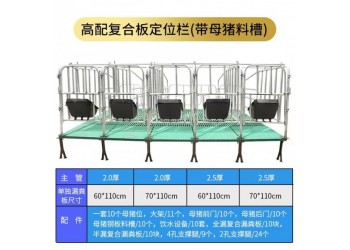 復合板定位欄 母豬定位欄