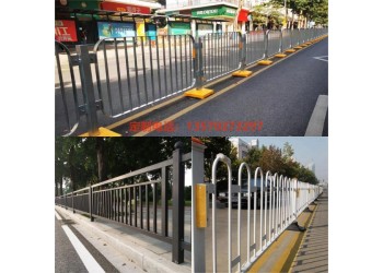 交通公路護欄 道路隔離柵道路黑色護欄 路中隔離護欄批發(fā)