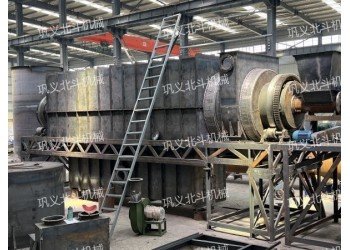 北斗環保型無煙干餾式炭化爐 果殼連續式炭化機 椰子殼木炭機