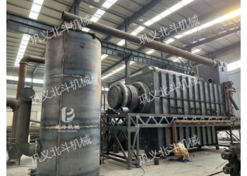 北斗連續(xù)式高溫炭化爐 植物秸稈顆粒炭化爐 竹屑高粱殼制炭設備