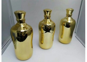 廣州白云區白酒瓶電鍍加工廠，廣州白云區白酒瓶絲印燙金加工廠