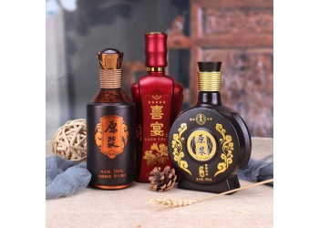 廣州酒瓶噴漆廠，廣州酒瓶絲印燙金廠