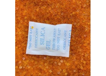 廠價銷售變色硅膠干燥劑橙色顆粒干燥劑可重復用
